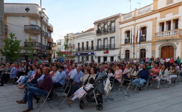 El mitin del PSOE fue el primero en celebrarse el pasado miércoles 