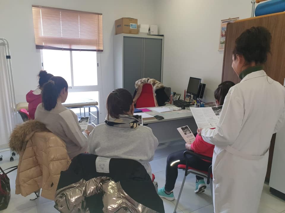 Las clases de preparación al parto ya se imparten en el centro de salud de Quintana