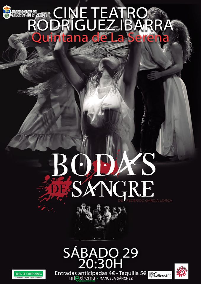 La bailaora Manuela Sánchez regresa mañana a la localidad con su espectáculo 'Bodas de sangre'