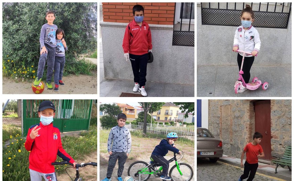 Sus madres y padres nos envían estas fotos de sus primeras salidas tras el confinamiento 