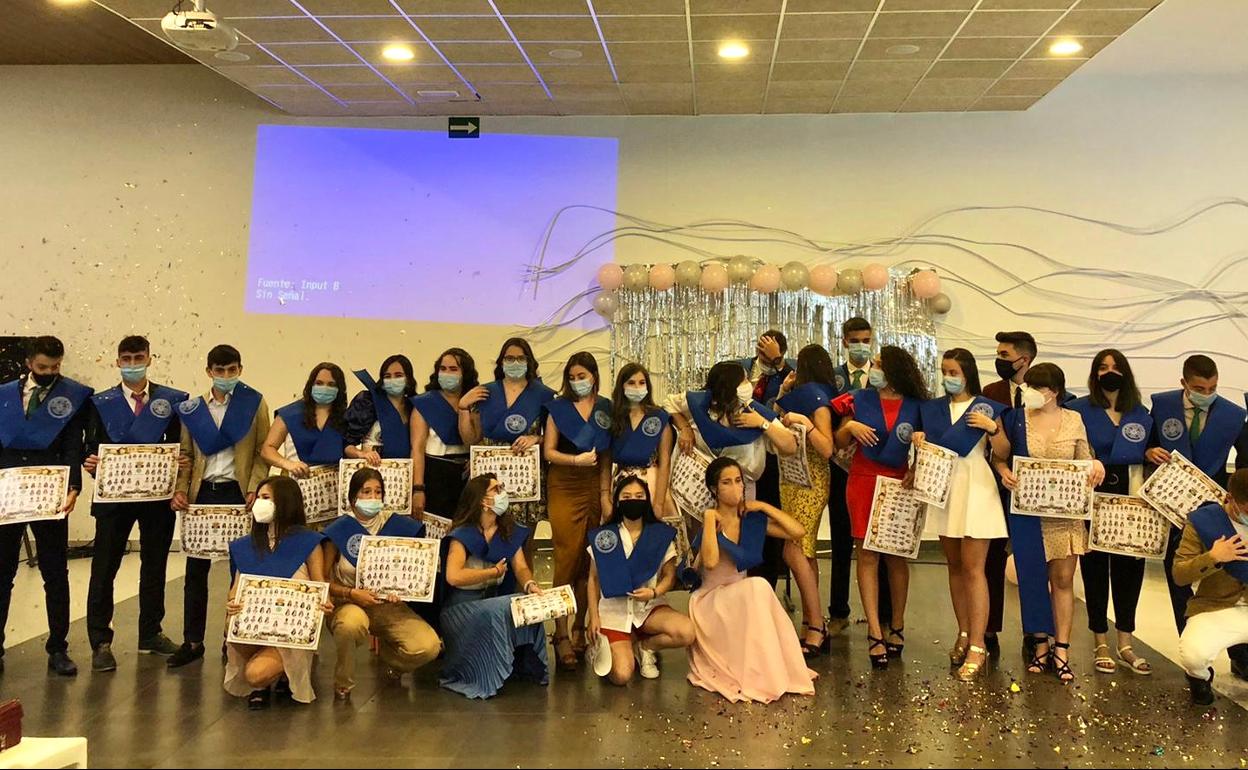 Despedida diferente de los alumnos de 2º de Bachillerato del IES Quintana