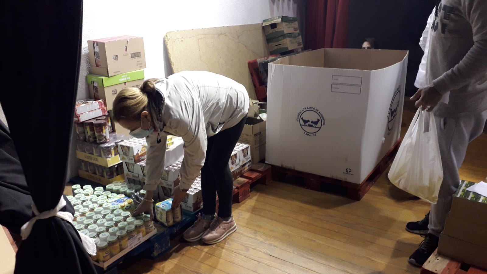 El Banco de Alimentos entrega 1.600 kilos a Quintana para repartir entre las familias más desfavorecidas