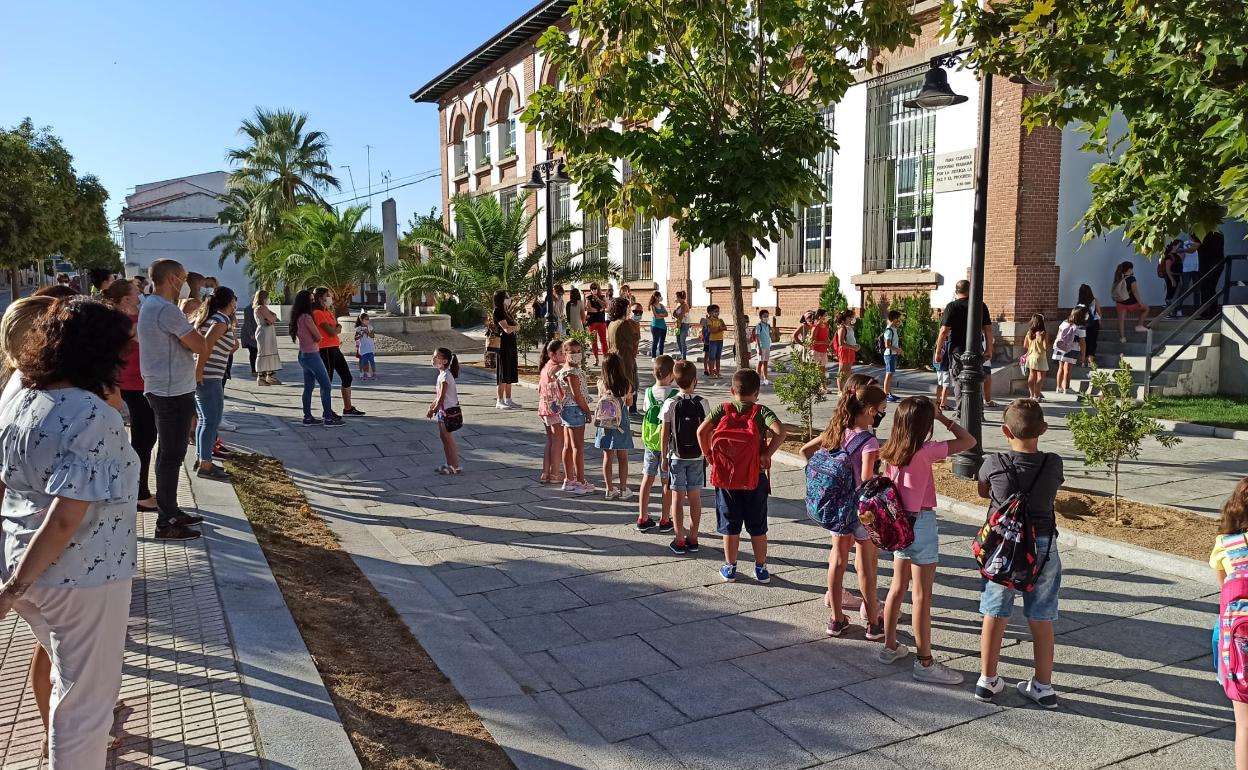 Se confina un aula del CEIP 'Virgen de Guadalupe' tras el positivo de un alumno