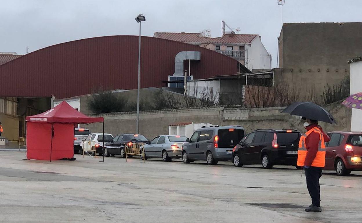Se tendrá que acudir en coche a la carpa municipal 