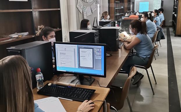 Las alumnas de la pasada edición del programa 