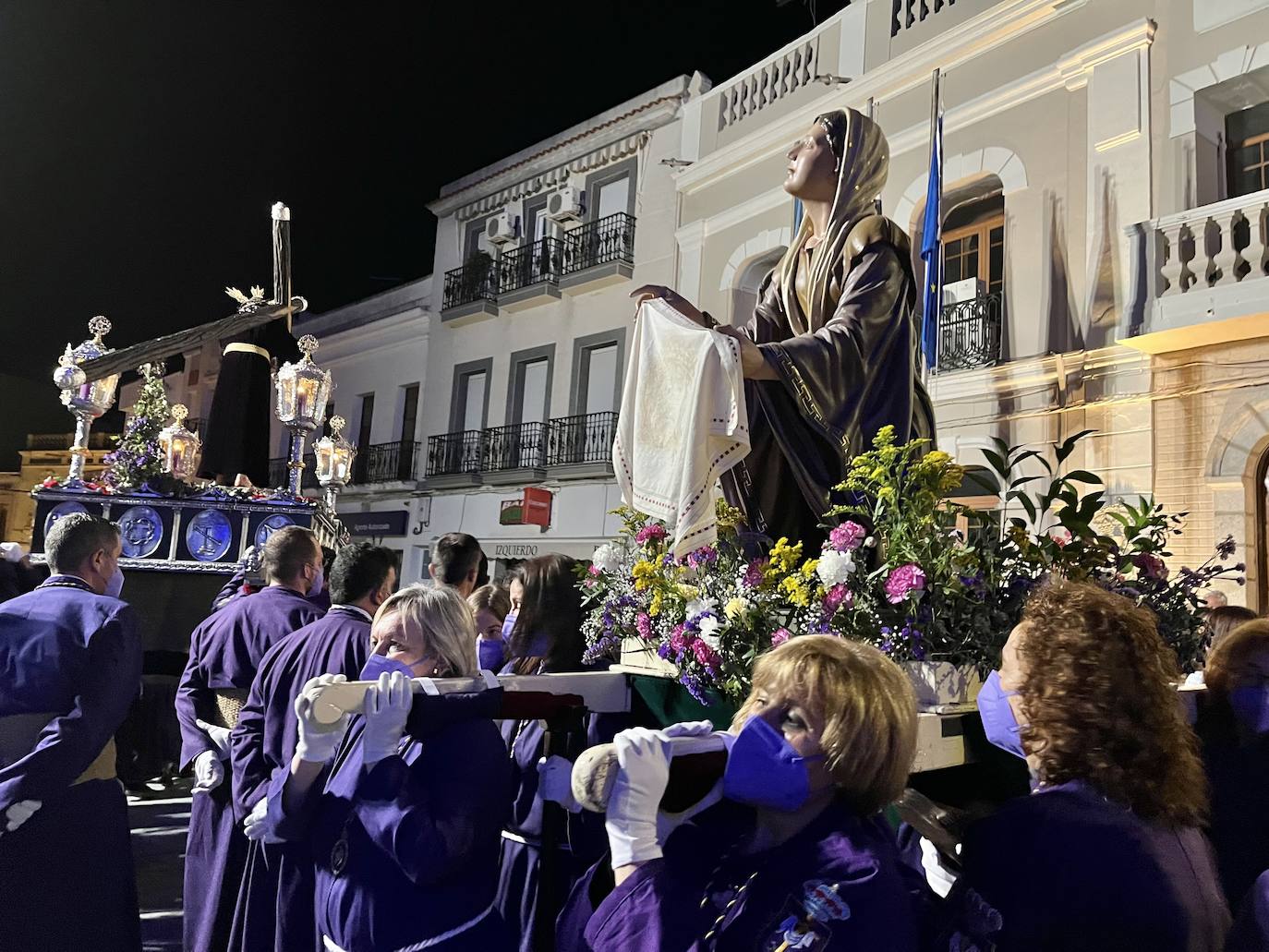 La Verónica procesiona de nuevo tras más de medio siglo 