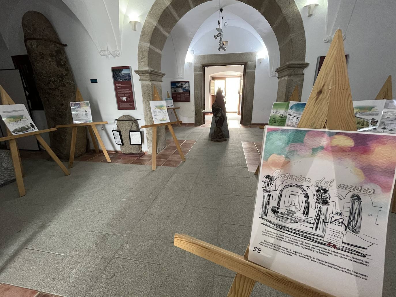 La muestra expuesta en el museo 