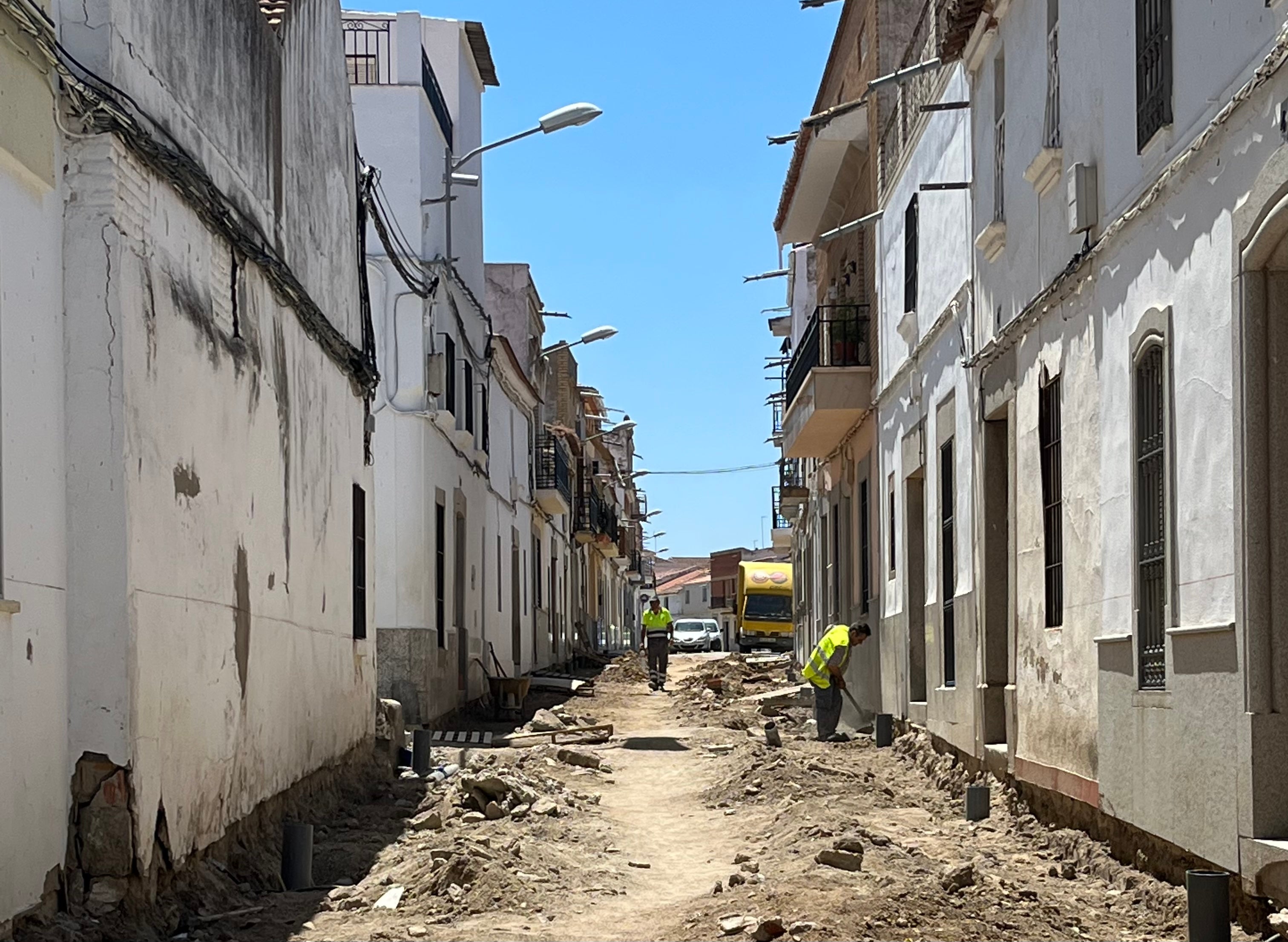 El camino de Zalamea será una calle de plataforma única