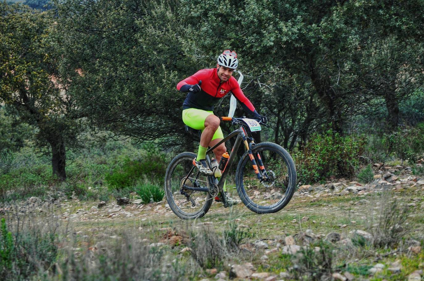 Un centenar de ciclistas se atrevieron con la Extrema Puerto la Cabra en su XX aniversario