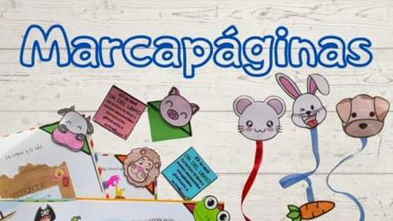 Taller de marcapáginas para niños en la Biblioteca
