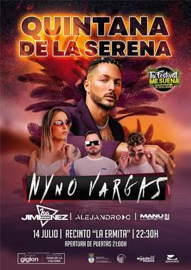 Nyno Vargas, cabeza de cartel de las fiestas de la Velada