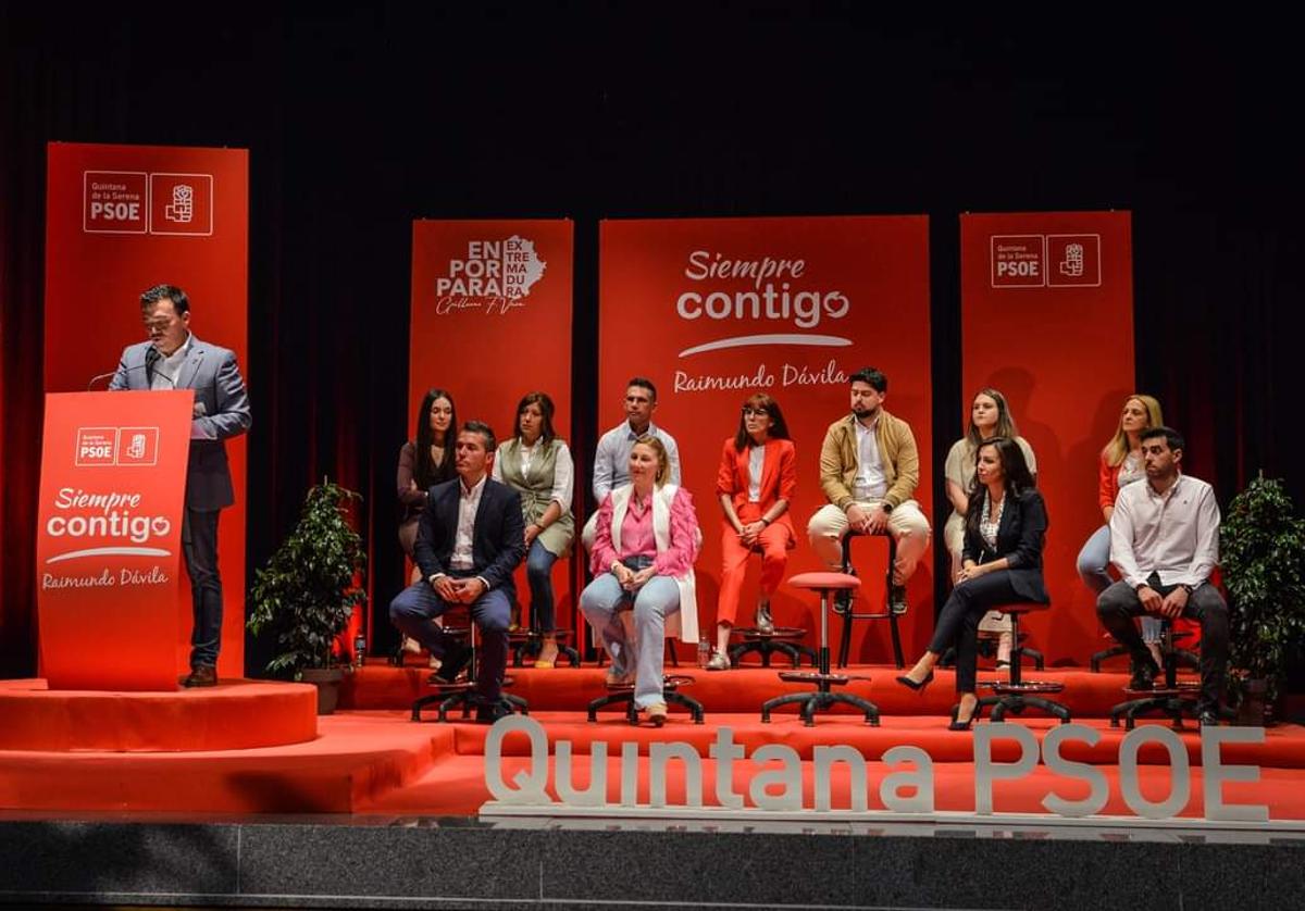 El PSOE de Quintana presenta su candidatura para las elecciones municipales