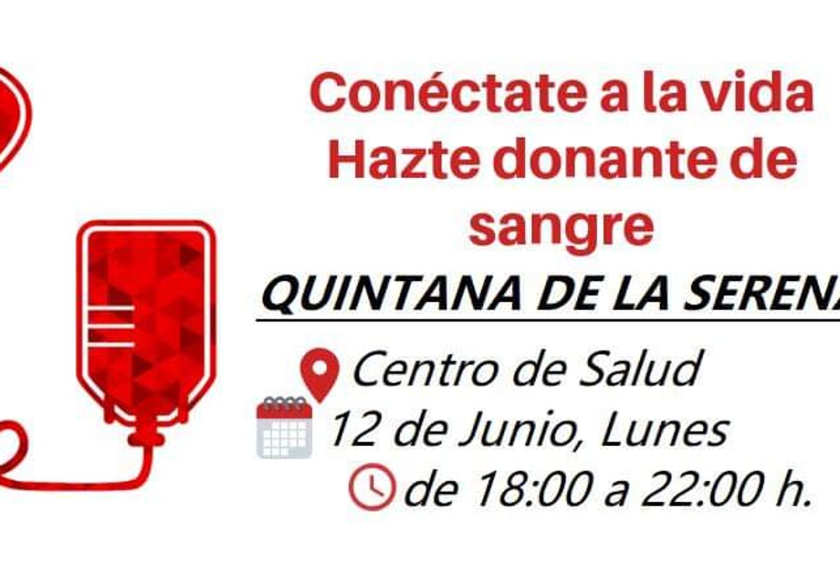 Quintana acoge una unidad móvil para donar sangre en el centro de salud