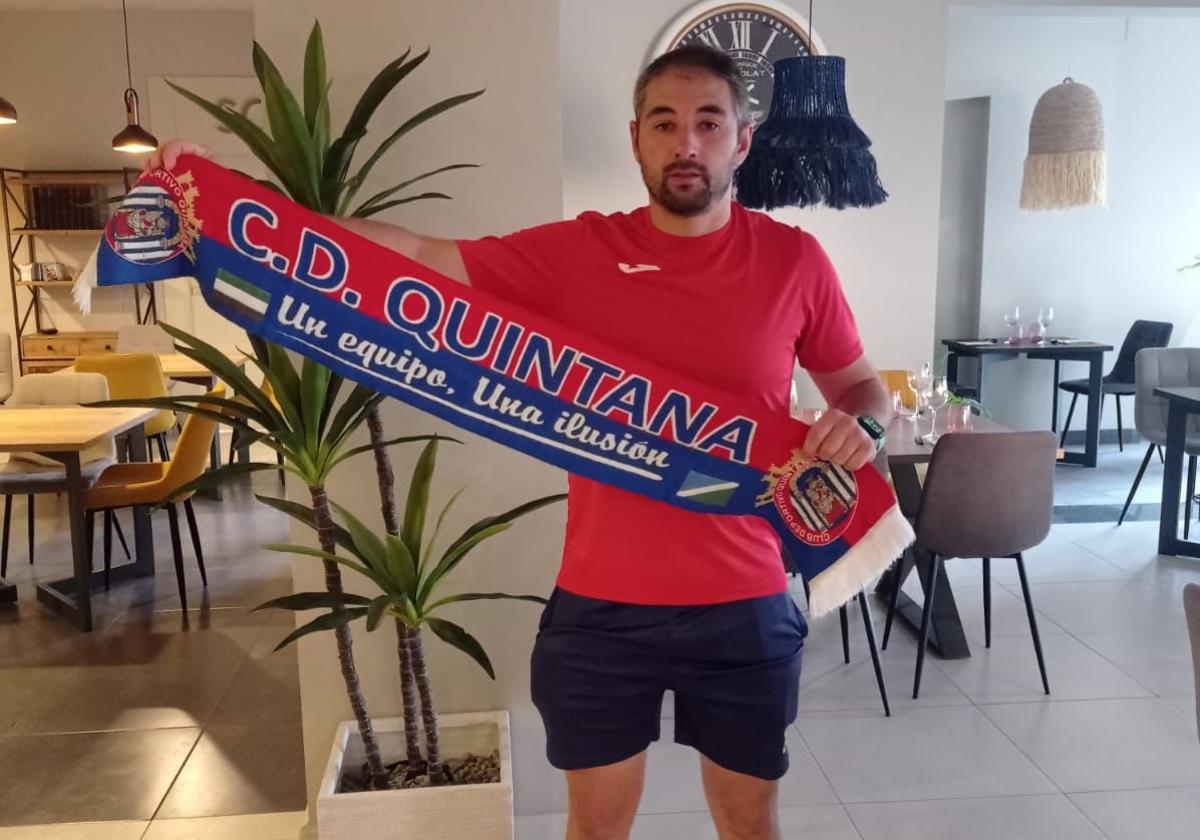 Chema continuará en las filas del CD Quintana