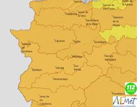 Ampliada la alerta naranja por altas temperaturas para el 26 de junio