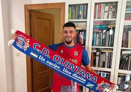 Fran 'Totti' renueva en el CD Quintana una temporada