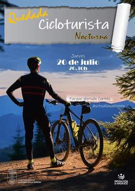 Quedada cicloturística nocturna el 20 de julio