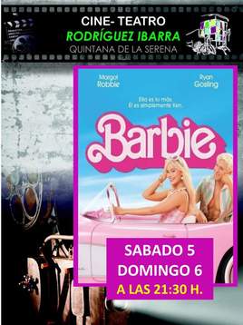 Doble sesión de 'Barbie' en el Cine Teatro Rodríguez Ibarra