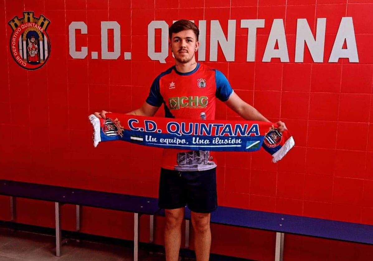 El CD Quintana anuncia el sexto fichaje de la temporada 2023/24