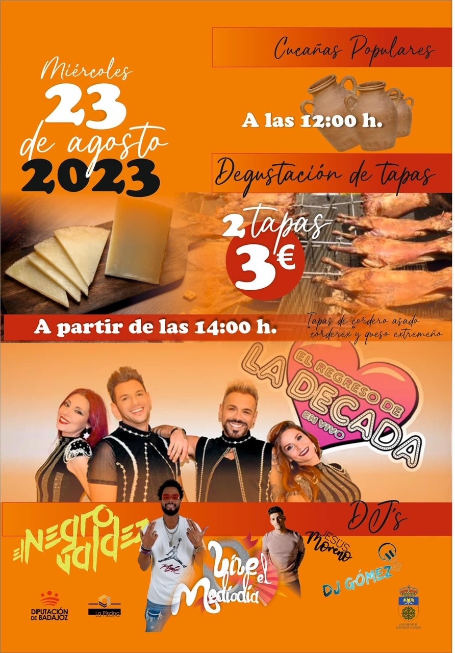 ¡Vive el mediodía!, el miercoles 23 de agosto