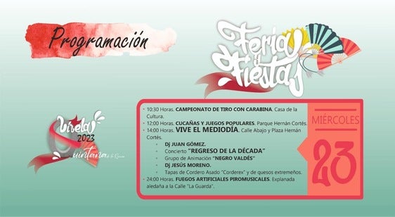 Programación del último día de 'Feria 2023'