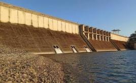 Los embalses de La Serena y Zújar pierden 6 hectómetros cúbicos