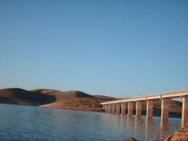 Los embalses de La Serena y Zújar presentan el mismo nivel de agua