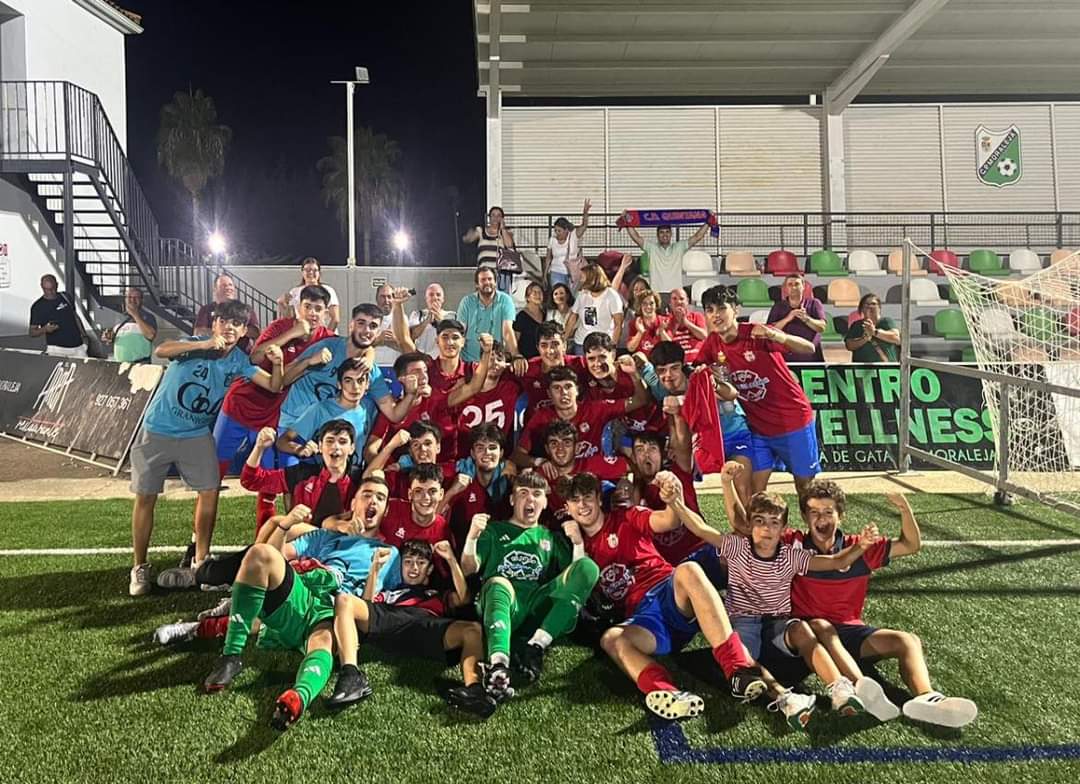 El CD Quintana Juvenil vence en Moraleja y suma pleno de victoria