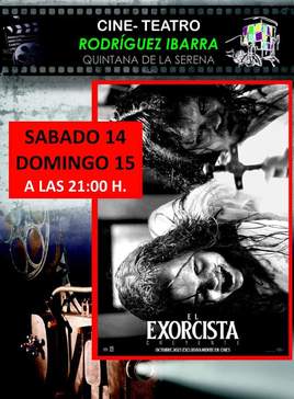 Doble sesión de 'El Exorcista' en el Cine Teatro Rodríguez Ibarra