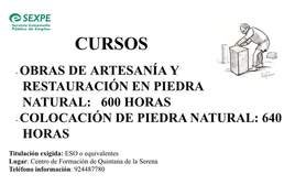 El centro de formación de Quintana presenta dos nuevos cursos