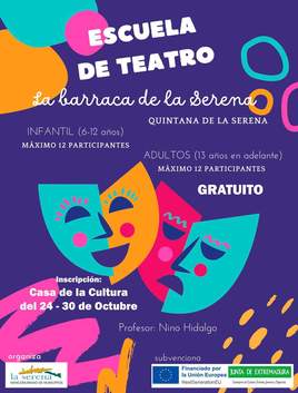 Mancomunidad de La Serena anuncia las Escuelas de Teatro «La Barraca de La Serena»