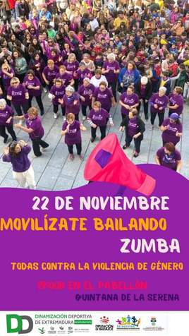 'Movilízate bailando', actividad de zumba confirmada en las actividades contra la violencia de genero