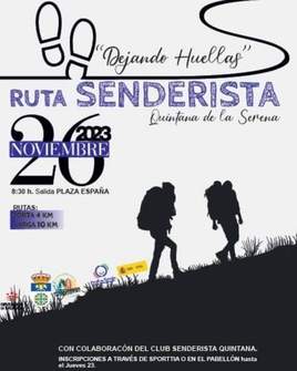 Ruta Senderista 'Dejando huellas' en Quintana