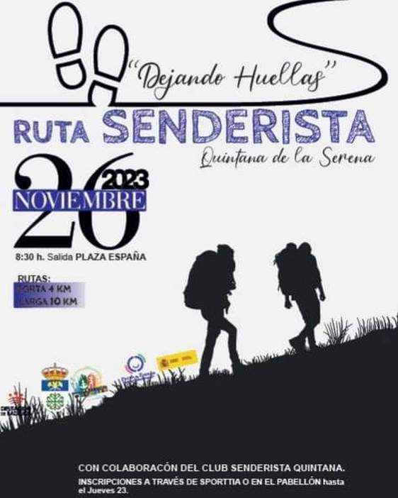 Ruta Senderista 'Dejando huellas' en Quintana
