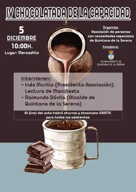 IV Chocolatada solidaria en Quintana por la discapacidad