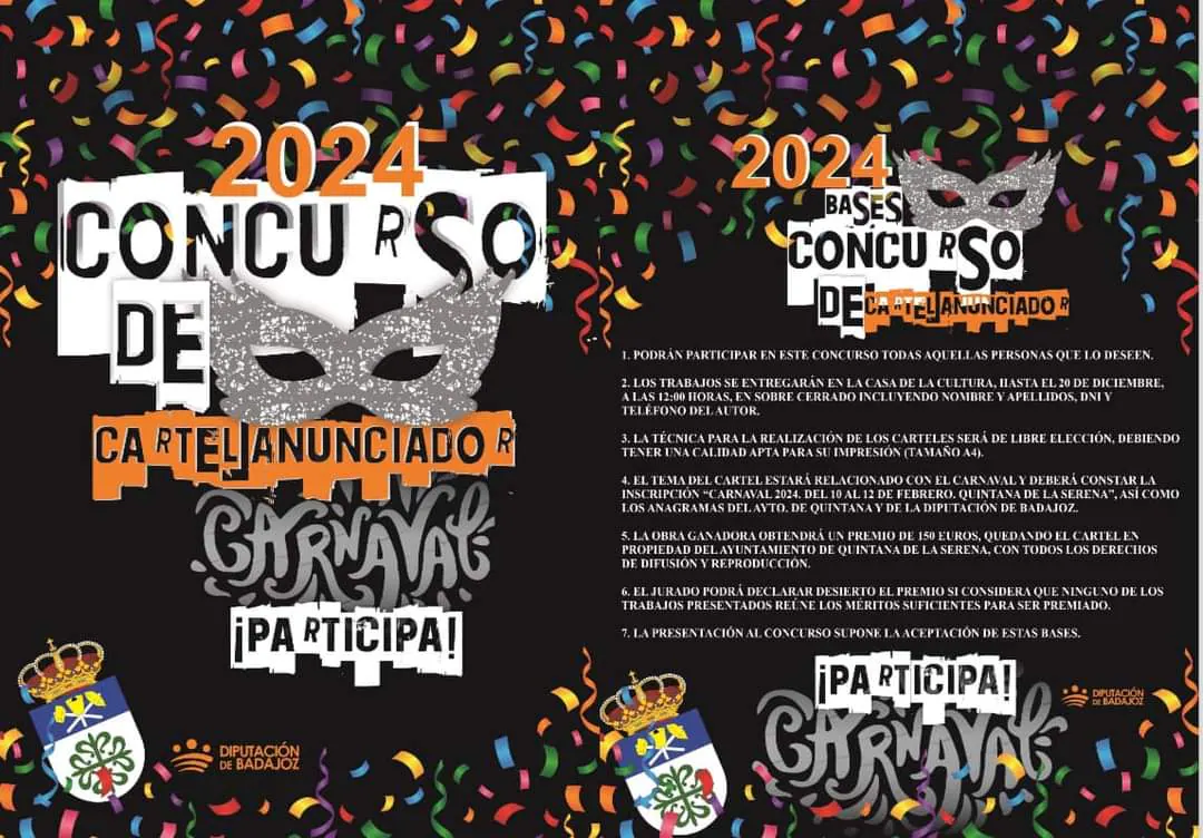 Comienza el concurso para elegir el cartel del Carnaval 2024