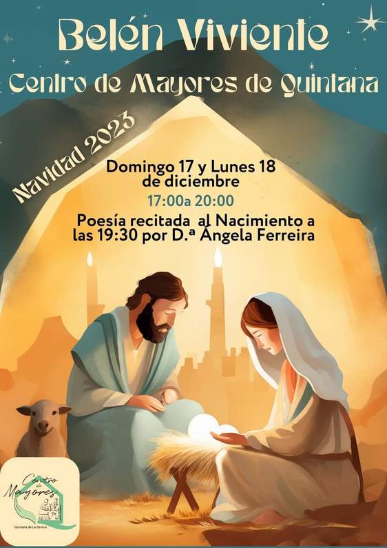 El Centro de Mayores de Quintana recreará un belén viviente