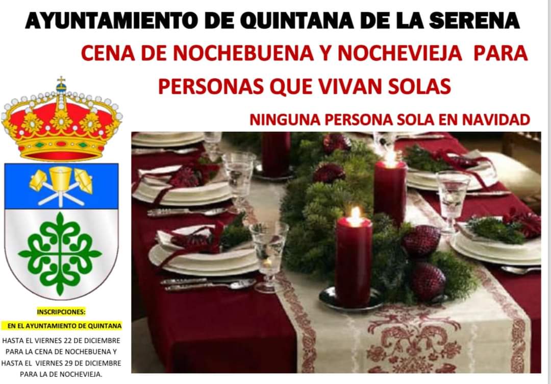 'Ninguna persona sola en Navidad', gesto navideño del Ayuntamiento de Quintana
