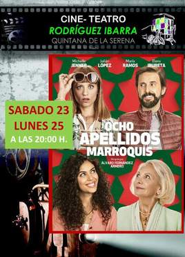 Doble sesión de 'Ocho apellidos marroquís' en el Cine Teatro Rodríguez Ibarra
