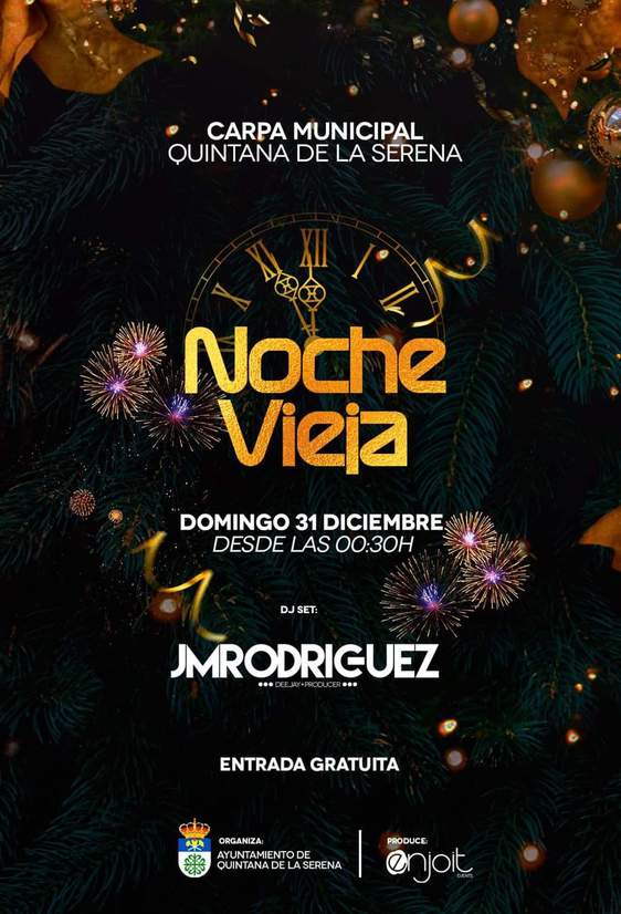 Celebración de Nochevieja en la Carpa Municipal