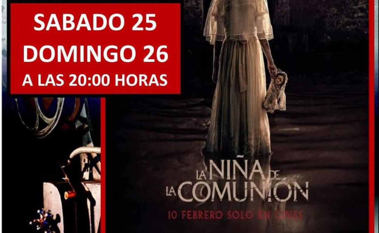 Doble sesión de «La Niña de la Comunión» el fin de semana en el Cine-Teatro Rodríguez Ibarra