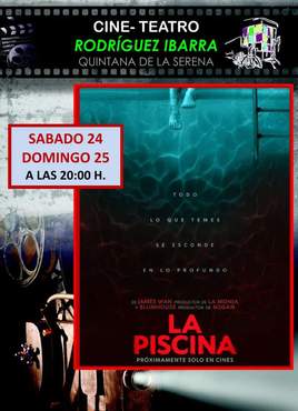 Doble sesión de 'La Piscina' en el Cine Teatro Rodríguez Ibarra