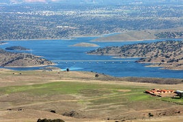 Los embalses de La Serena y Zújar añaden 25 hectómetros cúbicos en la última semana