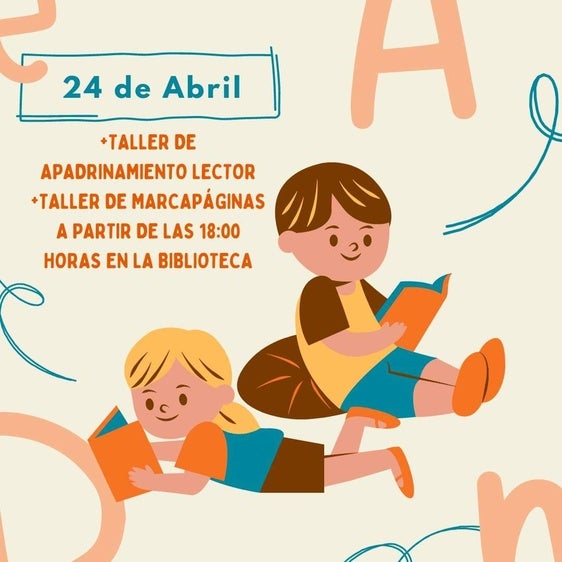 Taller de apadrinamiento lector en la Biblioteca Municipal