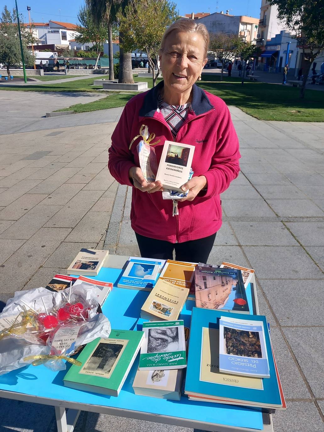 Los vecinos celebraron el Día del Libro en la calle