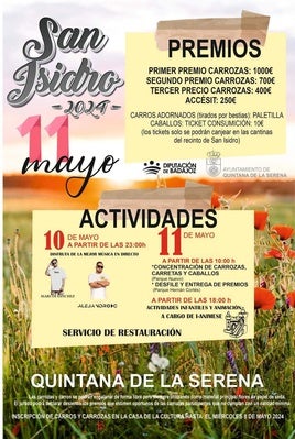 Anunciado el cartel de la romería de San Isidro