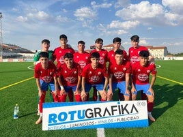 Tablas para el CD Quintana Juvenil en la ida de la promoción de ascenso
