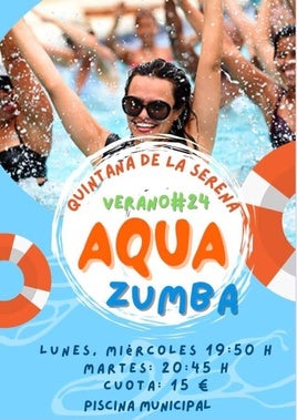 Abierto el pazo para la inscripción en Aqua Zumba