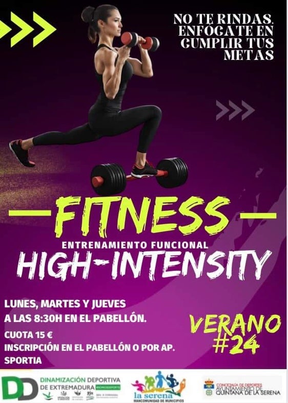 El Ayuntamiento de Quintana oferta un curso de fitness - entrenamiento funcional