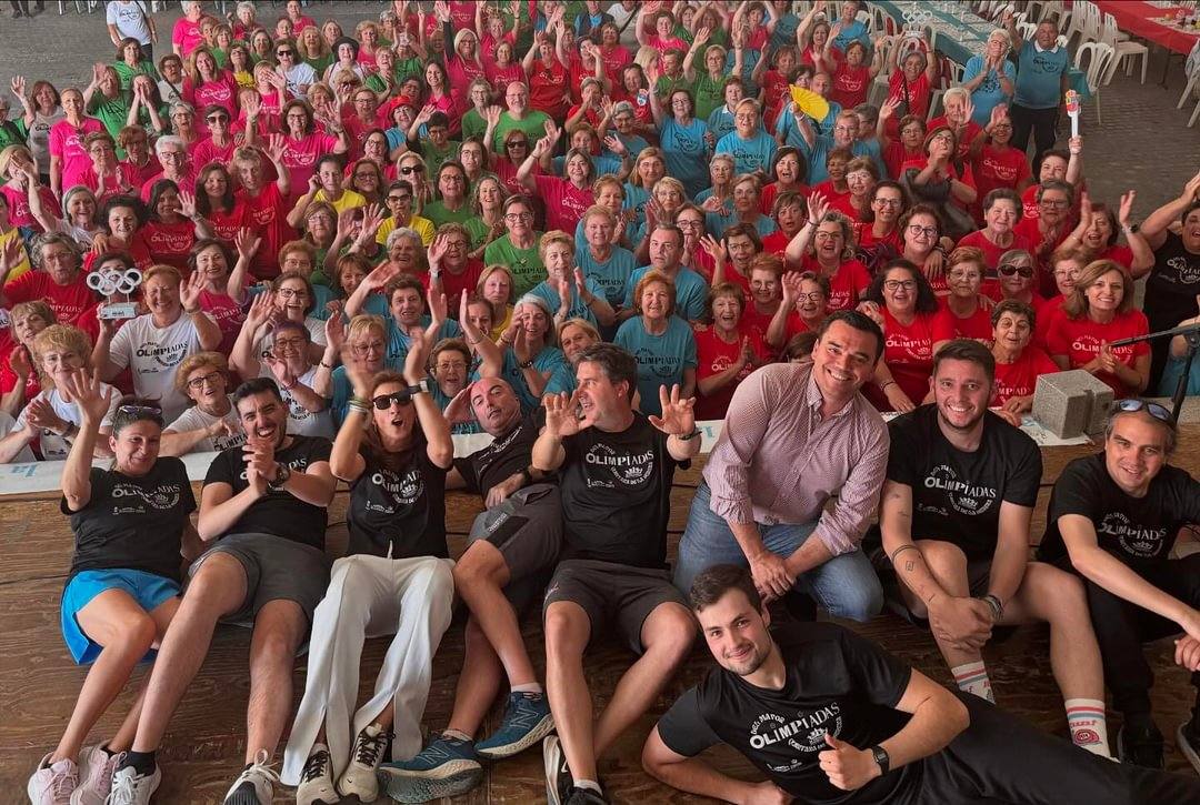 Quintana acoge con éxito las Olimpiadas del Mayor